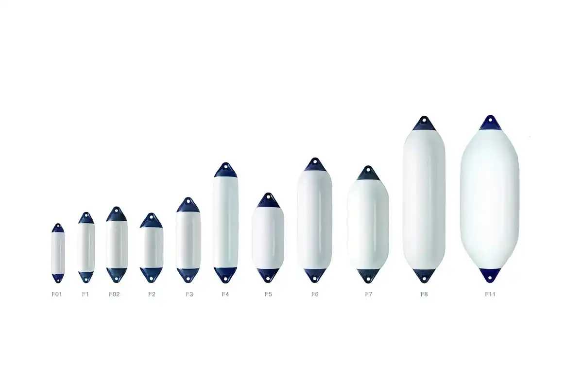 Популярные размеры кранцев